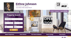 Desktop Screenshot of eithnejohnson.com